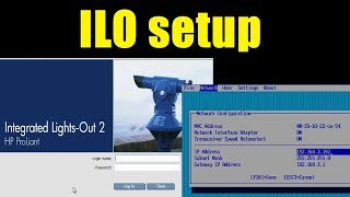 ILO configuration [upl. by Ahsinawt411]