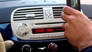 Autoradio Fiat 500 [upl. by Annasus]