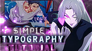 How To Make Simple Typography Like Ae In Alight Motion Tutorial 📱 [upl. by Hugon971]