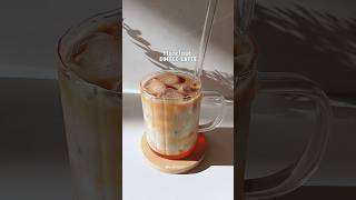 Hazelnut coffee latte🤎 cafelatte hazelnut icedcoffee aestheticvideos homecafe shortviral [upl. by Joletta]