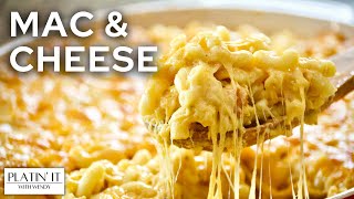 Ultra CREAMY Mac amp Cheese  Baked Macaroni and Cheese Recipe  Comfort Food Favourites [upl. by Duarte]