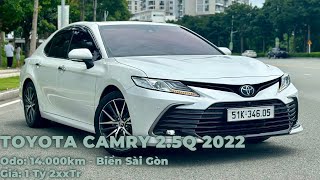 Đẳng Cấp Sedan D  Camry 25Q 2022 Nhập Thái  Còn Bảo Hành Hãng Tới 2027 [upl. by Milore]