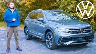 2022 Volkswagen Tiguan SEL RLine  Review  Sporty and TECH PACKED [upl. by Scharf500]