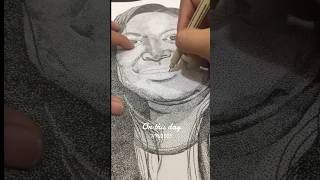 Pointillism portrait jadetattooandartworks jadeartworks [upl. by Ereynihc]