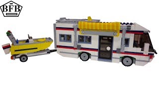 Lego Creator 31052  Urlaubsreisen Wohnmobil  Lego Speed Build  Modell 1 [upl. by Nonnarb670]