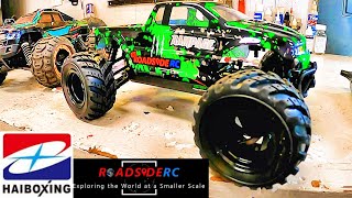 Haiboxing 118 Rampage RC Truck  Unboxing  Test  Review [upl. by Ecnaled996]