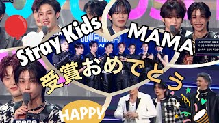 Stray Kids MAMA受賞おめでとう！【スキズStray Kids】 [upl. by Eneja452]