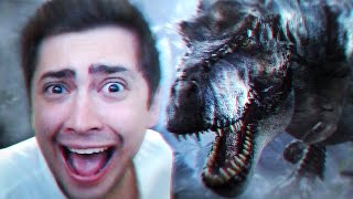 QUASE FUI COMIDO POR UM DINOSSAURO OCULUS RIFT [upl. by Newberry]