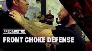 Fred Mastro  Choke Defense [upl. by Brion779]