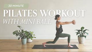 30 Min Pilates Workout  Full Body Blast with MiniBall [upl. by Mona]