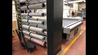 VERTICAL CAROUSEL FOR ROLL  SYSTEO INDUSTRIE [upl. by Krystalle]