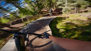 GoPro Hero 11 Mini at Angel Fire Bike Park  Fall Riding on New GT Force Carbon Pro [upl. by Alset31]