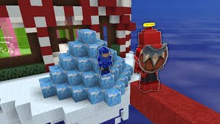 LEGENDARY BEDWARS DUEL IamNotDrunk BG Vs Hela BG Blockman Go [upl. by Dagney]