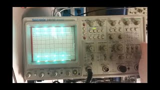 Tektronix 2465B CAL 02 Final The Light Show [upl. by Hannis802]