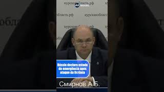 Rússia declara estado de emergência após ataque da Ucrânia [upl. by Georgetta]