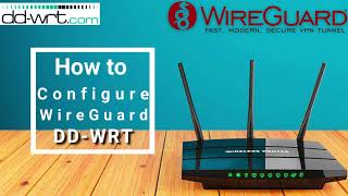 How to configure WireGuard client router DDWRT [upl. by Anasus646]