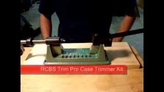 RCBS Trim Pro Manual Case Trimmer Kit [upl. by Ahsirt]