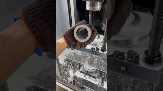 Innovative Precision Machining Flawless 46mm Diameter Hole Drilling with CNC Precision Drill [upl. by Cissiee]