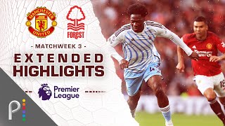 Manchester United v Nottingham Forest  PREMIER LEAGUE HIGHLIGHTS  8262023  NBC Sports [upl. by Clawson334]