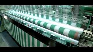 Doublecolor shade net making machine SRF series [upl. by Assirralc]