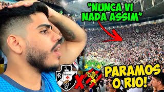 VEJA COMO FOI A FESTA ABSURDA DA TORCIDA DO VASCO CONTRA O SPORT VOLG NA TORCIDA DO VASCO [upl. by Miett]