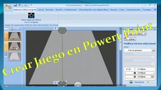 VideoTutorial  Como Crear Un Juego como el guitar hero En Powert Point [upl. by Lewis632]