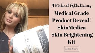 Medical Estheticians Medical Grade Skincare Reveal SkinMedica Skin Brightening [upl. by Mandy]