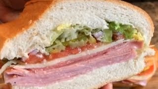 How to make a Cold Cut Sub [upl. by Enerual]