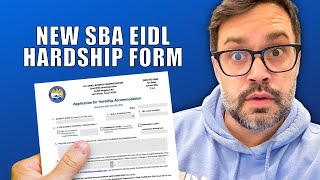 New EIDL Hardship Accommodation Form [upl. by Asek]