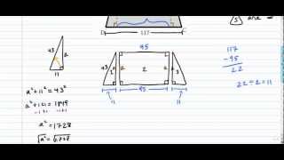 Isosceles Trapezoids  Altitudes More Challenging [upl. by Offen]