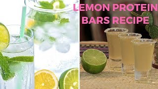 Lemon Protein Bars Recipe [upl. by Enenaj]