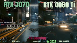 RTX 3070 vs 4060 Ti Which One is Better for 4K Gaming [upl. by Raual68]