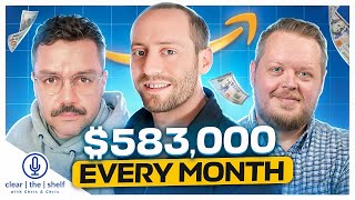 How Eli Sells 583000mo on Amazon with Online Arbitrage  Clear the Shelf Podcast [upl. by Lebazi]