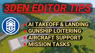 ArmA 3  Eden Editor Tips for Aircraft in Missions 2K [upl. by Marder856]