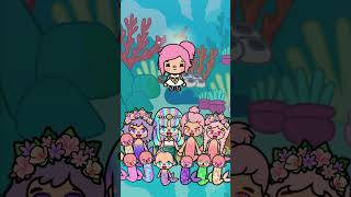 Mermaids Helped Girl Become A Famous Swimmer  PART 2  Toca Life Story [upl. by Banerjee]