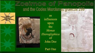 Zosimos of Panopolis part 1 The context of GrecoEgyptian alchemy as connected to Dees Monas [upl. by Neelyaj]