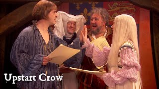 Why is Romeo Like a Rhinoceros  Upstart Crow  BBC Comedy Greats [upl. by Tniassuot325]