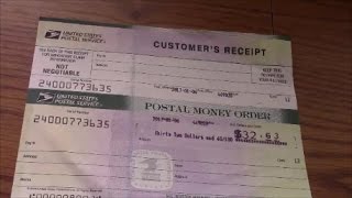 How to fill out a USPS Money Order [upl. by Fronia399]