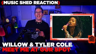 Music Teacher REACTS  Willow The Anxiety amp Tyler Cole quotMeet Me At Our Spotquot  MUSIC SHED EP187 [upl. by Plato]