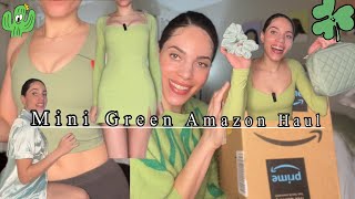 Green Amazon Haul 💚 Unboxing [upl. by Ymrots109]