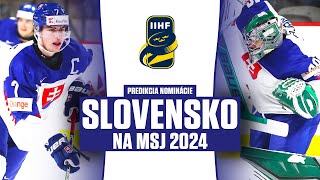 POSLEDNÁ ŠANCA PRE “ZLATÚ” GENERÁCIU 🇸🇰 SLOVENSKO NA MSJ 2024 [upl. by Anayia401]