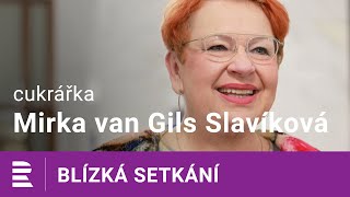 Mirka van Gils Slavíková na Dvojce Chcete mít super vánoční rohlíčky [upl. by Sofia]