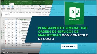 Planejamento Semanal das Ordens de Serviços de manutenção com controle de custos [upl. by Elke]