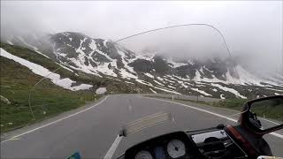 Julierpass im Juni 2019 mit zwei Goldwing GL1500 [upl. by Ialohcin]