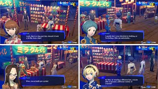 Persona 3 Reload  All Dates on Summer Festival [upl. by Lleruj]