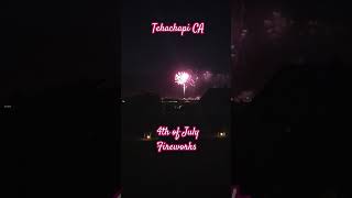 Tehachapi CA 4th of July 2023 fireworks 🎇🎆 finally [upl. by Lleinnad]