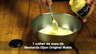 Molho Béchamel com Mostarda Dijon Original Maille [upl. by Nac]