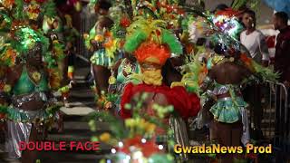 Guadeloupe Carnaval  Gozieval Double Face [upl. by Yentuoc]