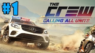 The Crew Calling All Units  Walkthrough  Part 1  Arrest Mode PC HD 1080p60FPS [upl. by Yrakcaz]