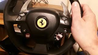 Thrustmaster T80 Ferrari 488 GTB Edition PS4 Wheel [upl. by Vinson239]